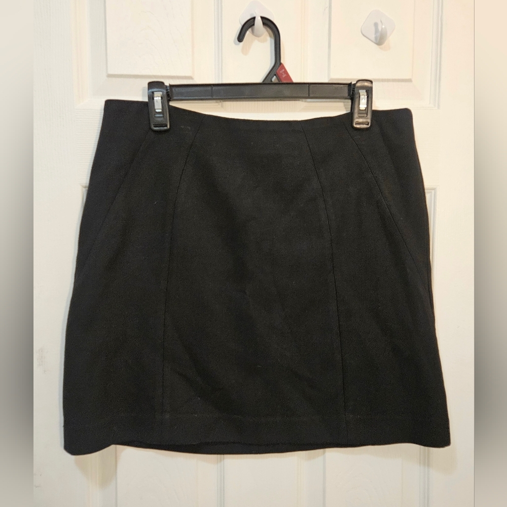 LOFT Ann Taylor Black Mini Skirt